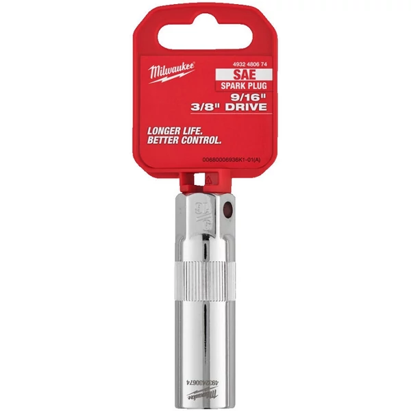 Milwaukee 3/8' Gyertyakulcs 9/16 in - 1 db - 4932480674