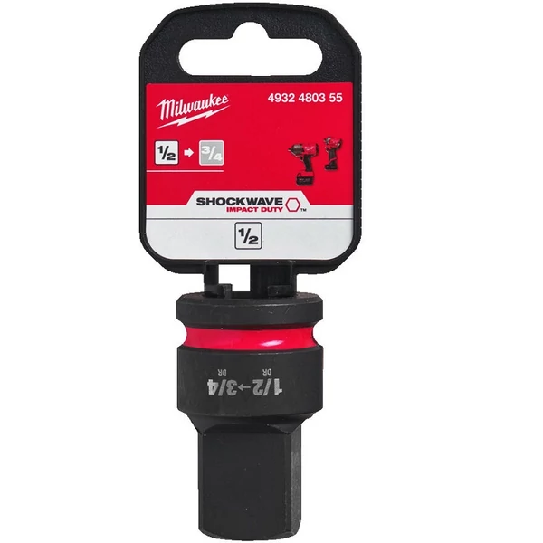 Milwaukee Adapter 1/2'' - 3/4'' Gépi 1 db - 4932480355