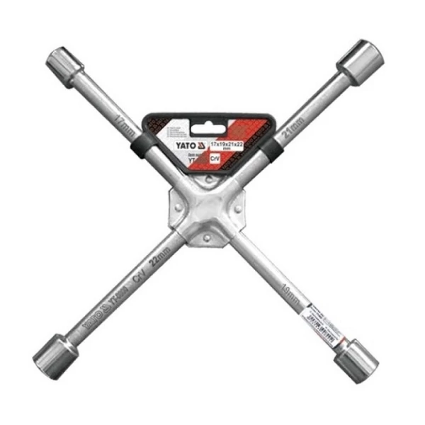 Yato Keresztkulcs 17x19x21x22mm CrV - YT-0800
