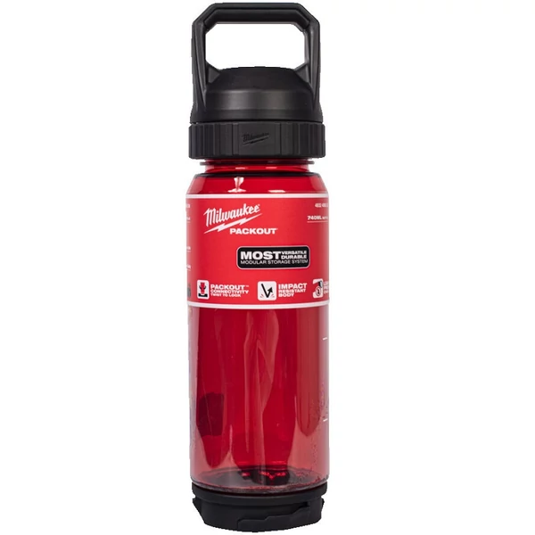 Milwaukee PACKOUT Műanyag Kulacs piros 740 ml - 4932498636