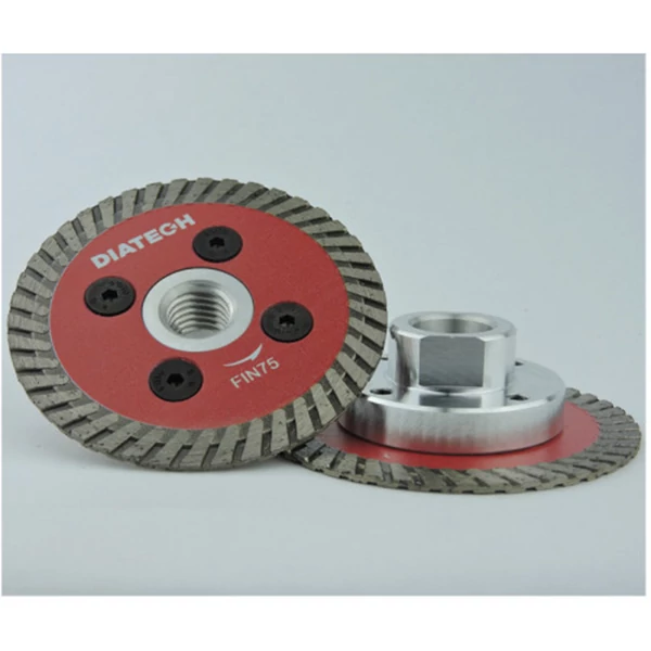 Diatech mini turbó 75mm vágókorong M14 flanssal - FIN75