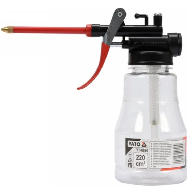 Yato Olajzó kanna 220 cm3 műanyag tartállyal - YT-0690