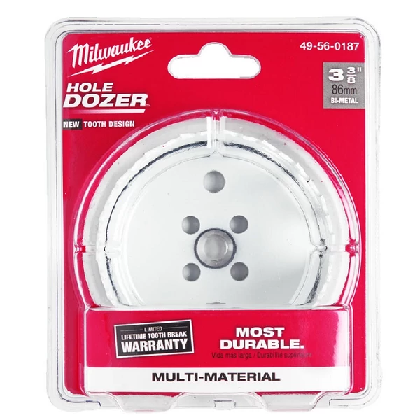 Milwaukee Hole Dozer Bimetál kobalt lyukfűrész 86 mm 1 db - 49560187