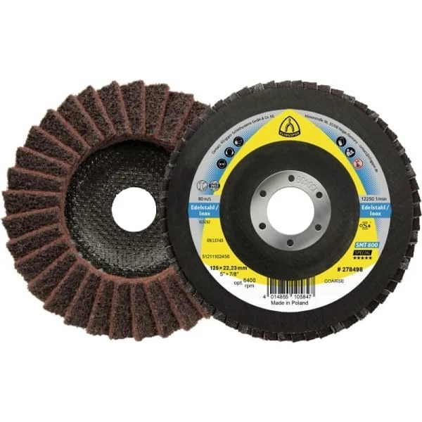 Klingspor SMT 800 Flíz csiszolótányérok Közepes 125x22.23 - 278499