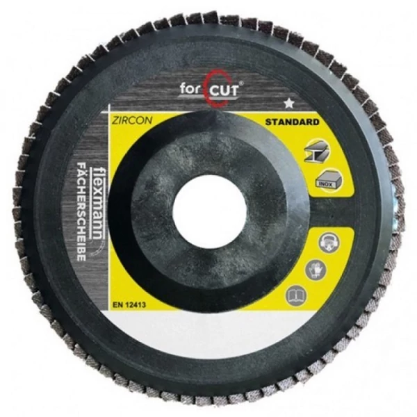 Lamellás korong Standard kúpos FOR CUT 125x22 P100 - SK-1053