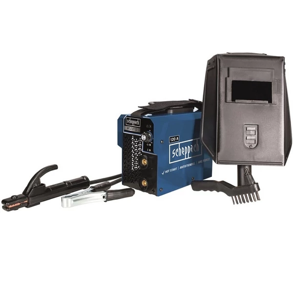 Scheppach WSE 870 - Inverteres hegesztőgép tartozékokkal 120A - 5906606952