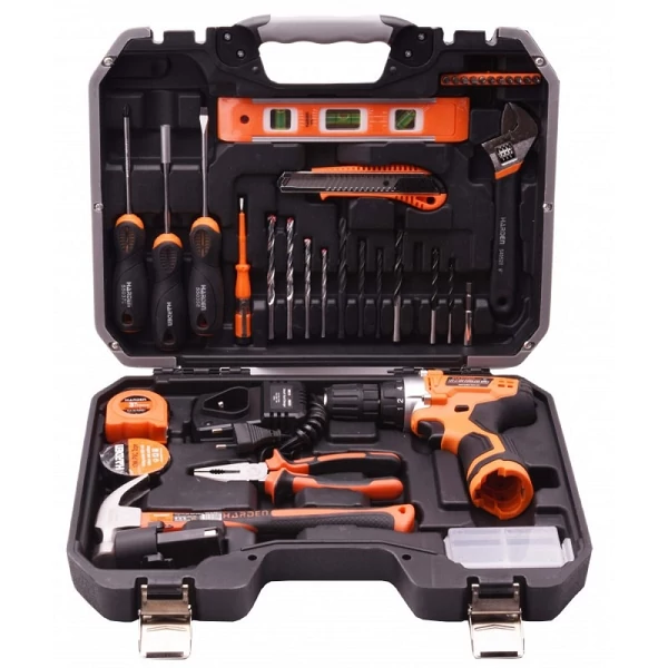 Szerszám klt. 36 részes csavarbehajtóval 12V kofferben - HD-510836