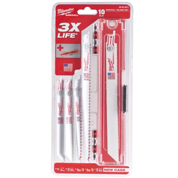 Milwaukee Szablyafűrészlap válogatás - 10 db - 49222211