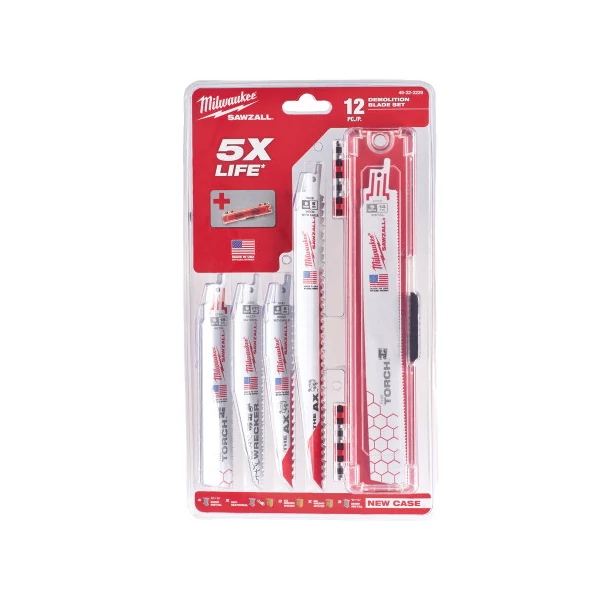 Milwaukee Szablyafűrészlap válogatás - 12 db - 49222229