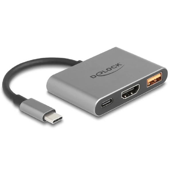 LANBERG HDMI(F)->HDMI MINI(M) ADAPTER FEKETE