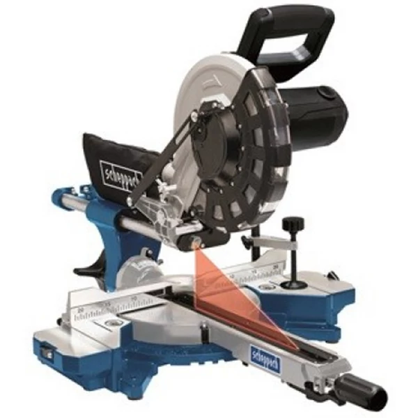 Scheppach HM 254 - gérvágó fűrész húzófunkcióval és lézerrel - 5901216901
