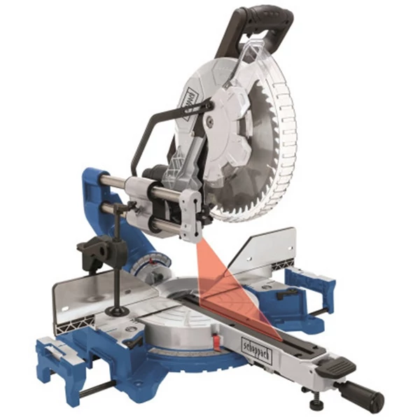 Scheppach HM 305 SL - gérvágó fűrész húzófunkció + lézer - 5901223901