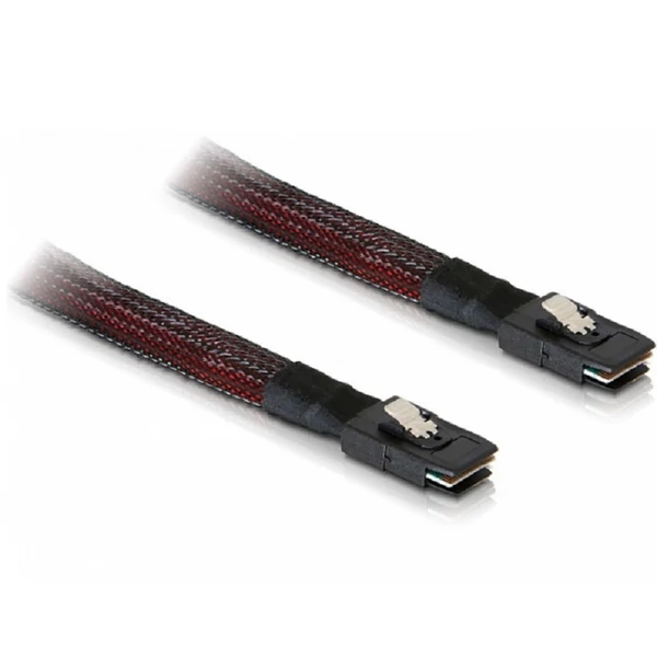 Delock mini SAS 36 tűs apa-apa kábel (SFF 8087) 50cm