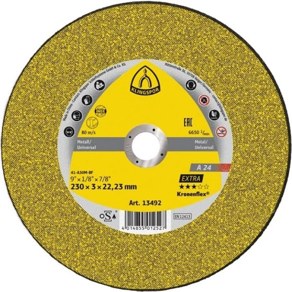 Klingspor 72 Vágókorong A 24 EX115X2,5X22,23 - 242137