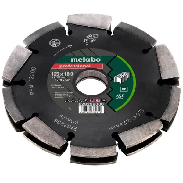 Metabo horonymaró tárcsa Dia-FS2 125x18x22,23 - 628298000