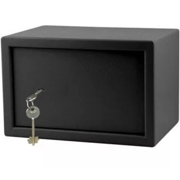 Bútorszéf kulcsos szürke 2K 9KG35x23x25 - 2300505