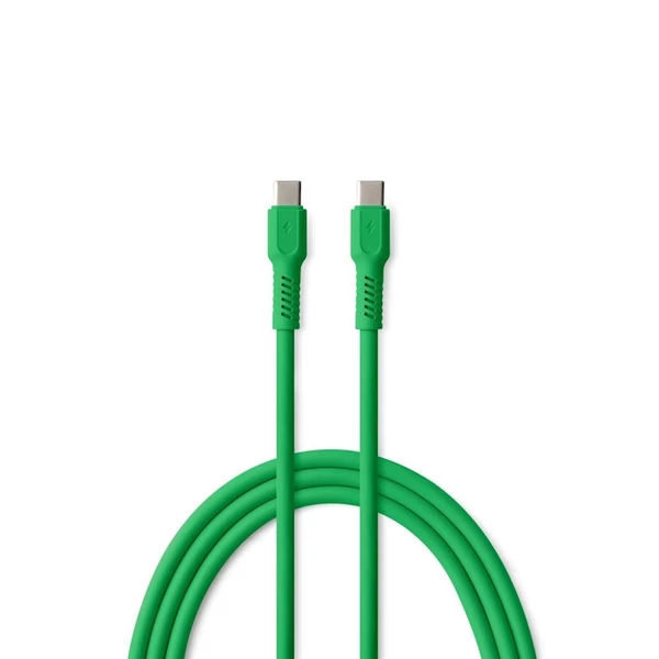 COLORUM USB-C - USB-C KÁBEL 1,8M ZÖLD