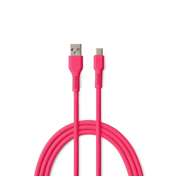 COLORUM USB-C KÁBEL 1,8M 3A MAGENTA