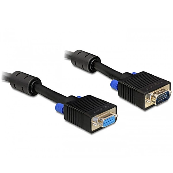 Delock SVGA, 15 méteres (apa-anya) hosszabbító kábel