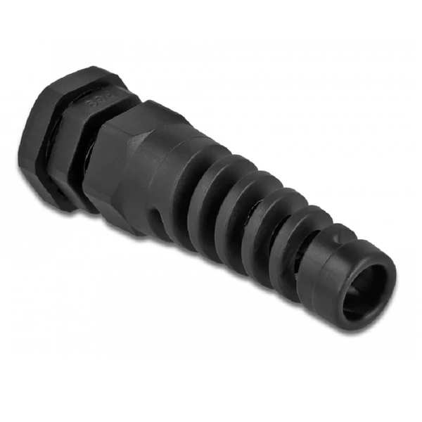 Delock Kábel tömszelence PG9 feszültség mentesítős fekete