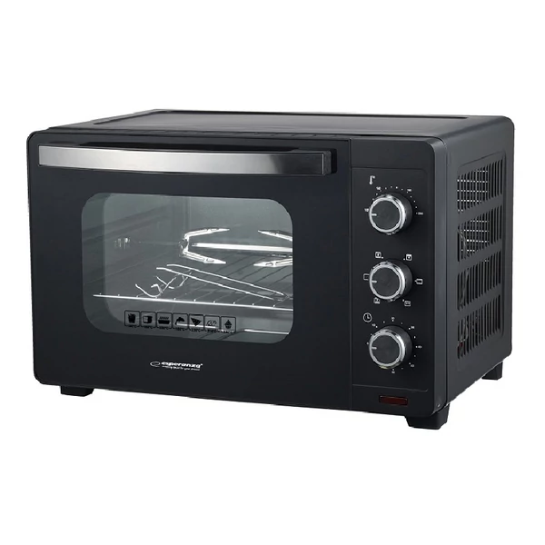 Esperanza Mini sütő légkeveréses és forgógrilles Napoli 25L