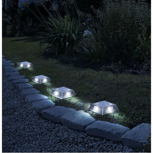 LED-es leszúrható / fali szolár lámpa - 11440D