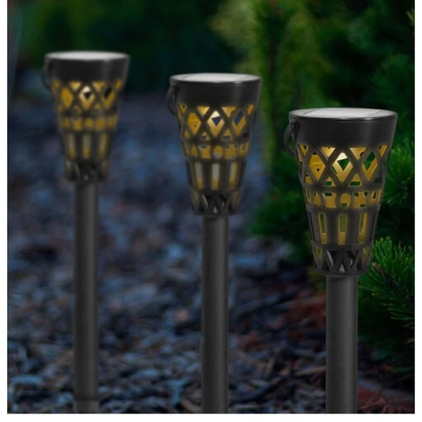 Leszúrható akasztható szolár lámpa kör - 11726