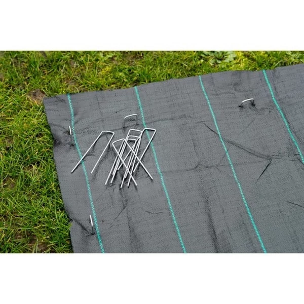 Talajtakaró rögzítő kampó 20x12cm,átm. 4mm 10 db - 6030392