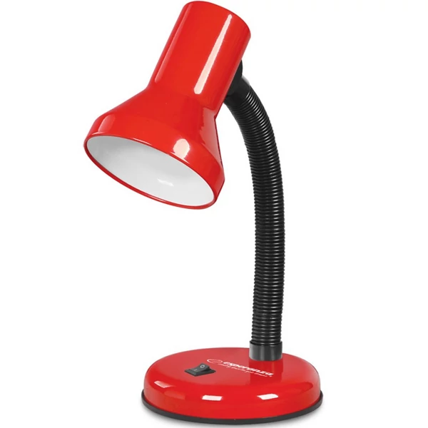 ESPERANZA ASZTALI LÁMPA E27 ALATAIR PIROS