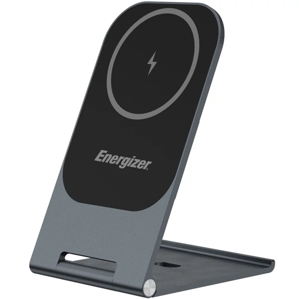 Energizer WCP102 Vezeték nélküli Qi töltő (15 W)+ mágneses (MagSafe) telefonállvány