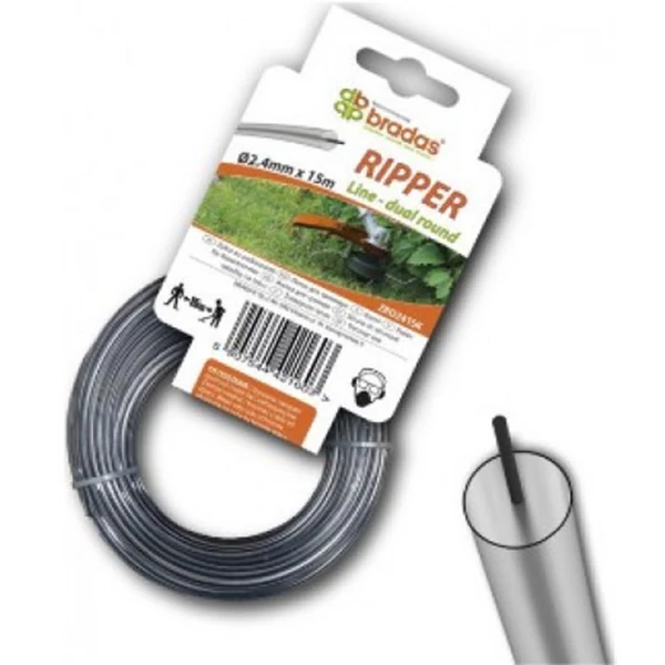 Damil RIPPER DUAL, kerek 2,7mm x 15m - ZRO2715K.