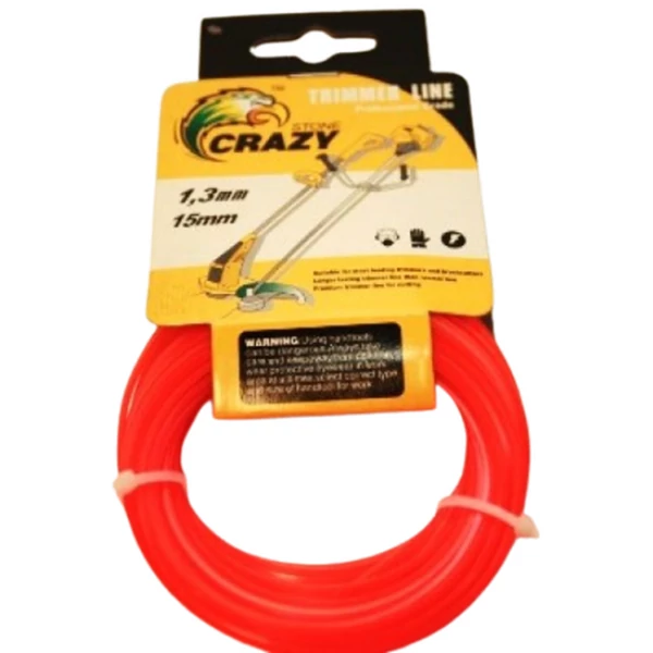 Greenpower műanyag vágószál 2,7mmx15m kör profi, papír blisteren - GP0225