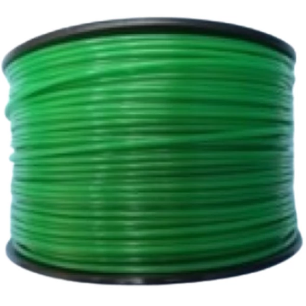 Greenpower Műanyag vágószál 2,7mmx216m kör, profi,műanyag tekercs zöld - GP0039