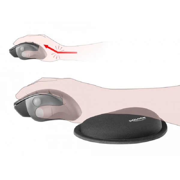 Delock Fekete csuklótámasz egérhez