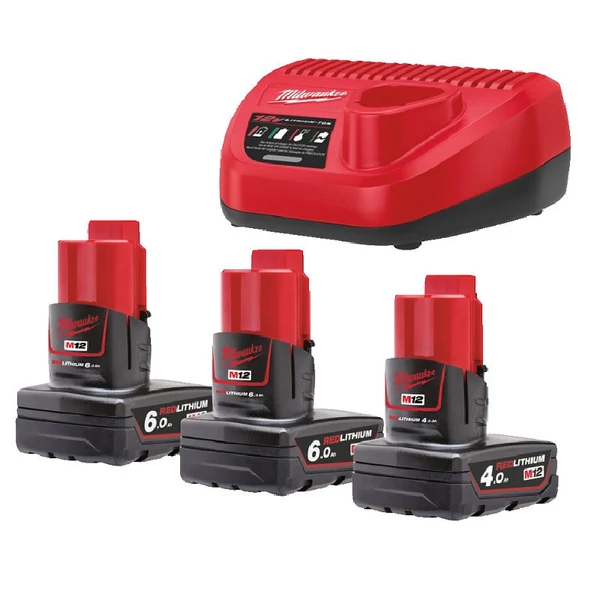 Milwaukee M12NRGO1-643 OPE (akkum. és töltő szett) - 4932492932