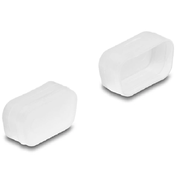 Delock 2 db. fekete borítás por ellen D-Sub 9 / D-Sub 15 VGA áttetsző