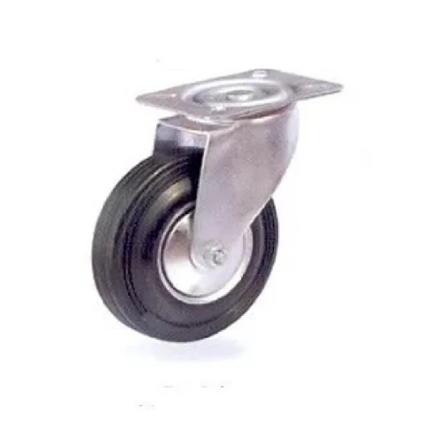 Kerék gumis 125 MM FORGÓS IMPORT WP 13A-125 - 2060862