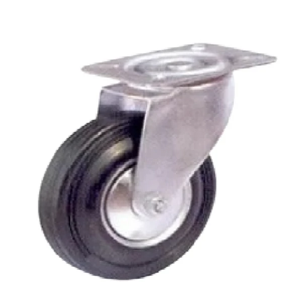 Kerék gumis 80 MM FORGÓS IMPORT WP 13A-80 - 2060842