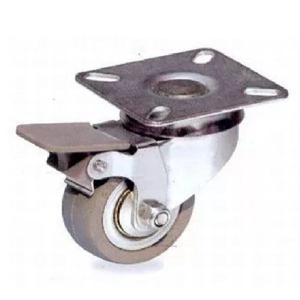 Sanglass kerék gumis 75 MM forgó-fékes BPA-TPA D110-32CA075S - 2060837