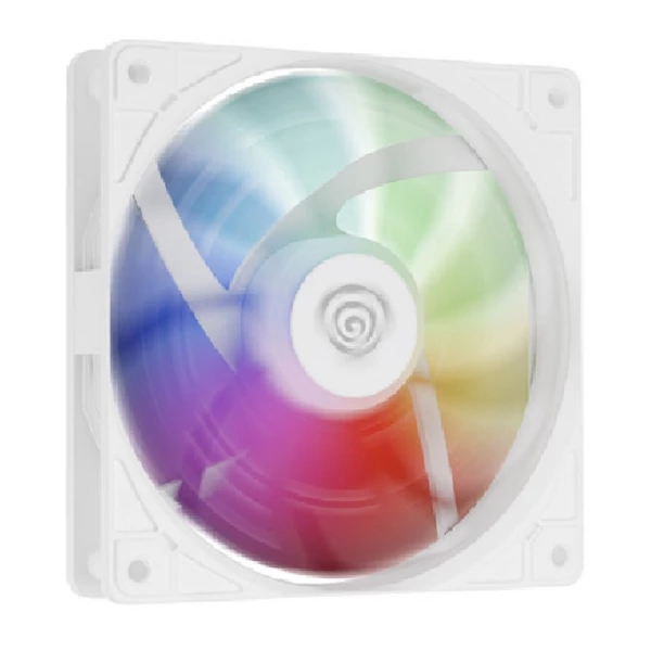 Genesis Oxal 120 Gamer rendszerhuto, rainbow led világítással feher