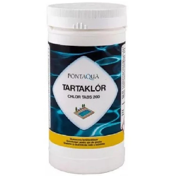 Tartaklór lassan oldódó 200 g-os klórtabletta 1 kg - CLT 010