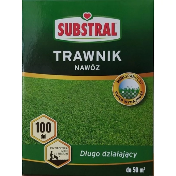 Substral hosszúhatású gyeptrágya 50m2 - 1kg - 732137-8220
