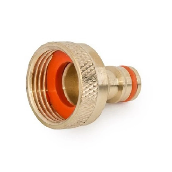 GK csapcsatlakozó, belsőmenetes 1', sárgaréz - BR-2197