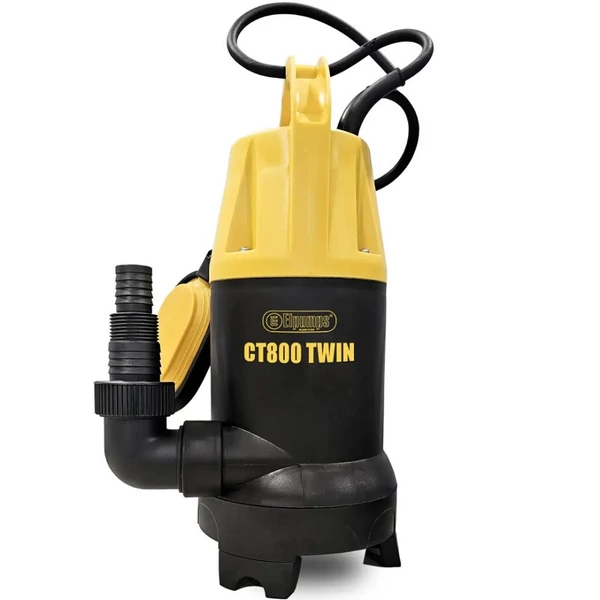 Elpumps merülő TWIN szivattyú tiszta és szennyezett vízhez _x000D_
CT800 TWIN - CT800TWIN