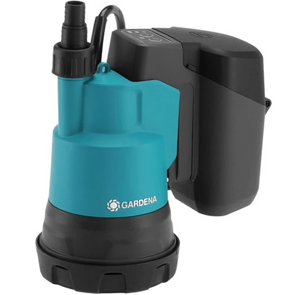 Gardena Akkumulátoros merülőszivattyú tiszta vízhez 2000/2 18V P4A aksival - 14600-20