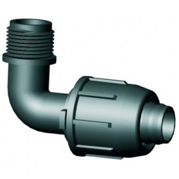 LPE Könyökidom külső menettel 20 x 1/2 - IE.824.20B