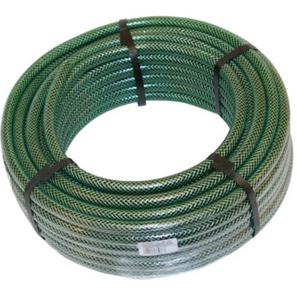 'Zöld kígyó' locsolótömlő háromrétegű szövetbetétes 1/2' 25 m/tek. - Zöld12-25