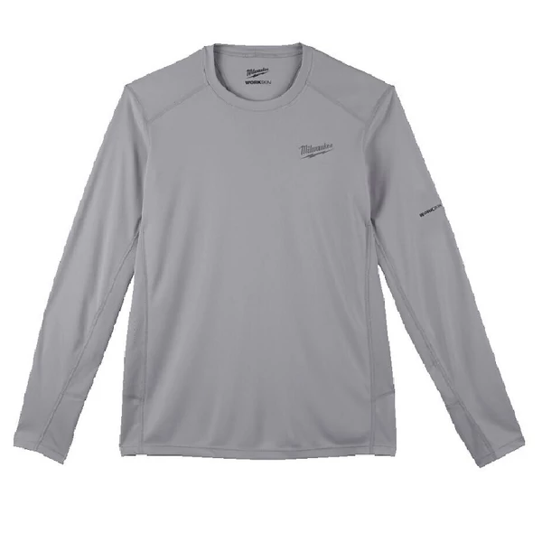 Milwaukee WWLSG-L Hosszú ujjú póló Szürke - 4933478190