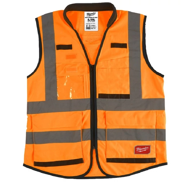 Milwaukee Prémium Láthatósági mellény, narancssárga - L/XL 1 db - 4932471899
