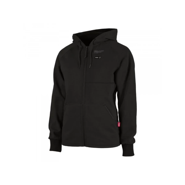 Milwaukee M12HHLBL1-0(L) Fűthető kapucnis női pulóver Fekete - 4932480092